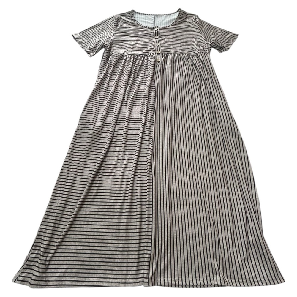 Women’s striped maxi dress NWOT